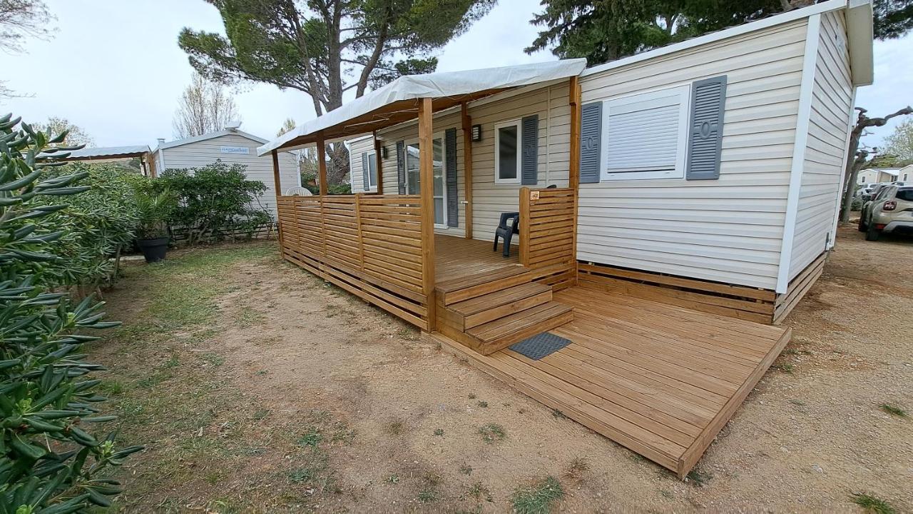 Mobile Home Climatisé 3 chambres à Narbonne Plage Extérieur photo