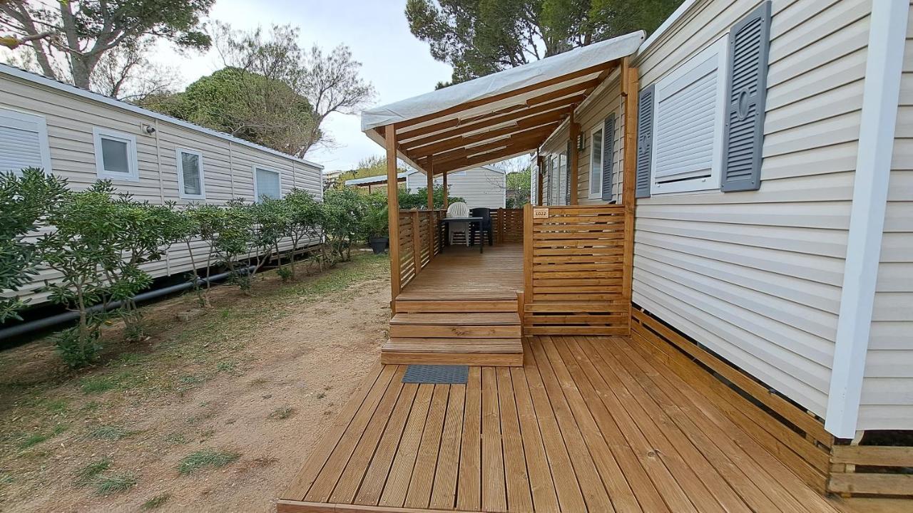 Mobile Home Climatisé 3 chambres à Narbonne Plage Extérieur photo