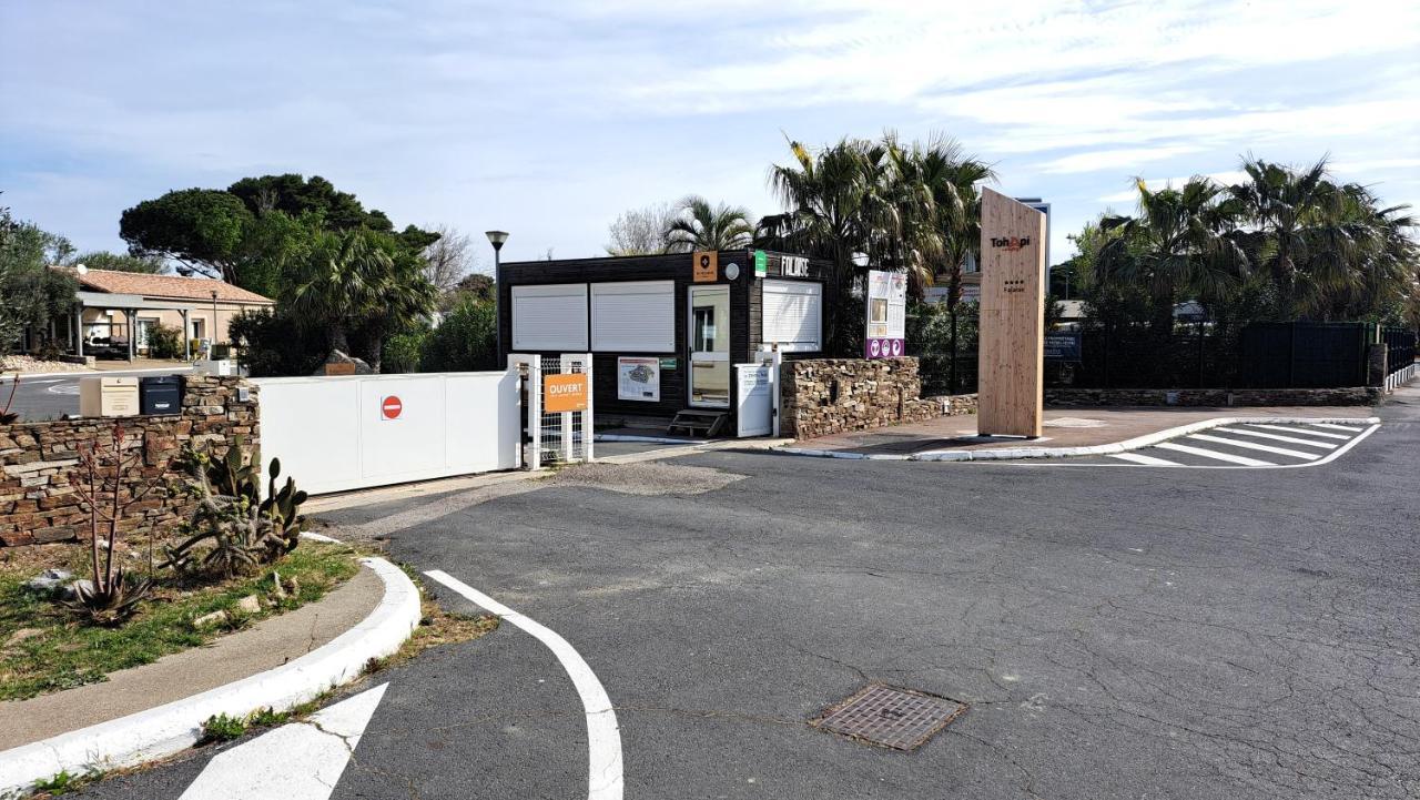 Mobile Home Climatisé 3 chambres à Narbonne Plage Extérieur photo