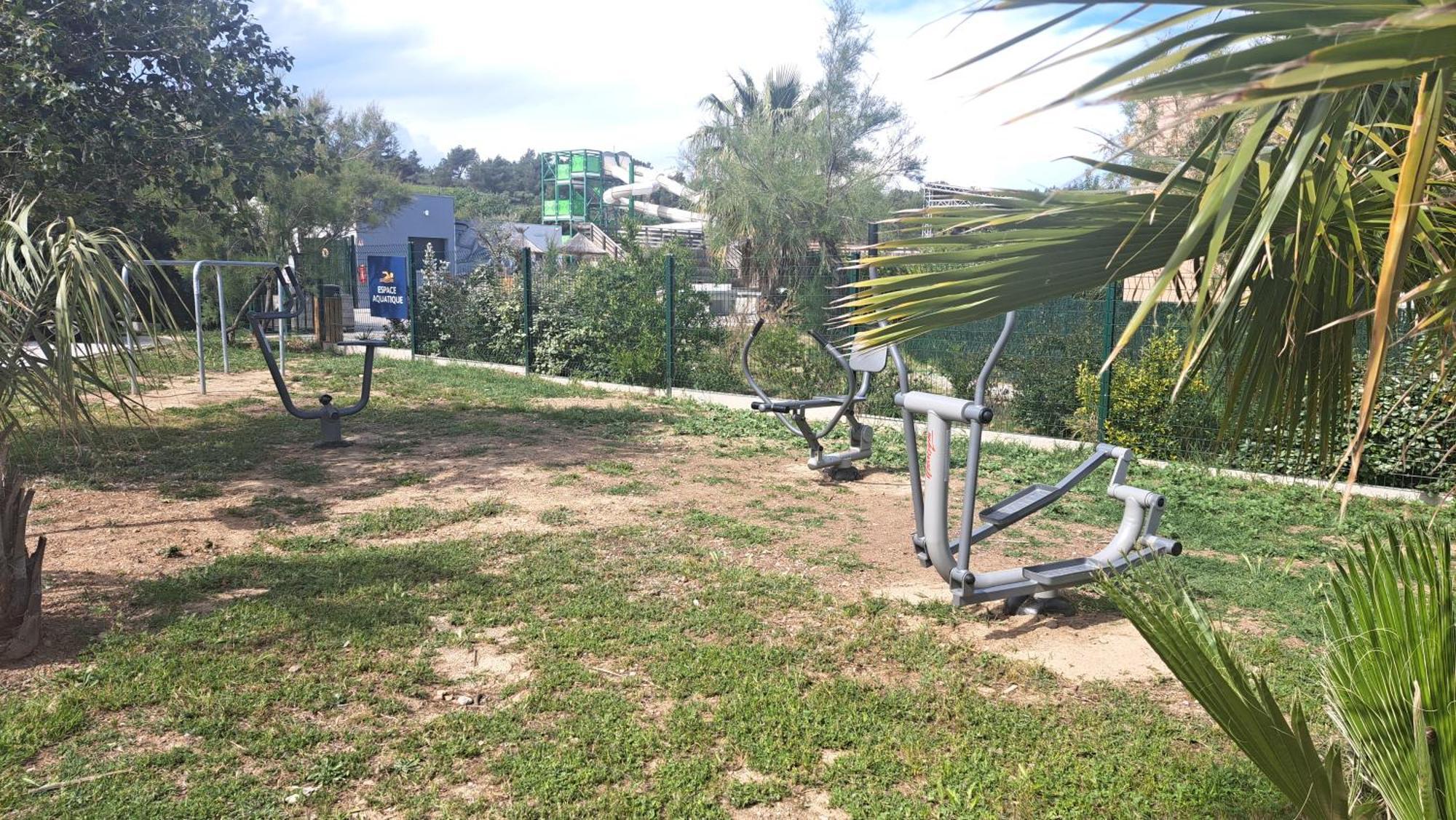 Mobile Home Climatisé 3 chambres à Narbonne Plage Extérieur photo